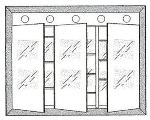 Afina Signature 38 x 34" Lighted Medicine Cabinet