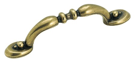 Amerock Brass & Sterling Traditions 3" Pull - 1303