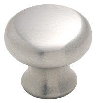 Amerock contemporary Stainless Steel 1 1/4" Knob