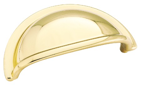 Amerock Advantage Solid Brass Cup Pull - 4235