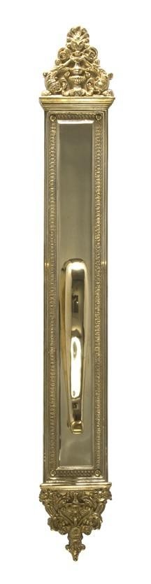 Brass Accents Apollo Pull w/Plate 25 1/2" - A04-P5241