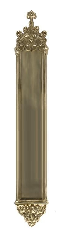Brass Accents Gothic Push Plate 24" - A04-P5640