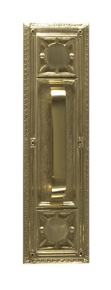Brass Accents Nantucket Pull w/Plate 14" - A04-P7201