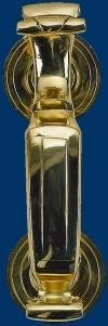 Brass Accents Traditional Doctors Knocker 8" - A07-K5210