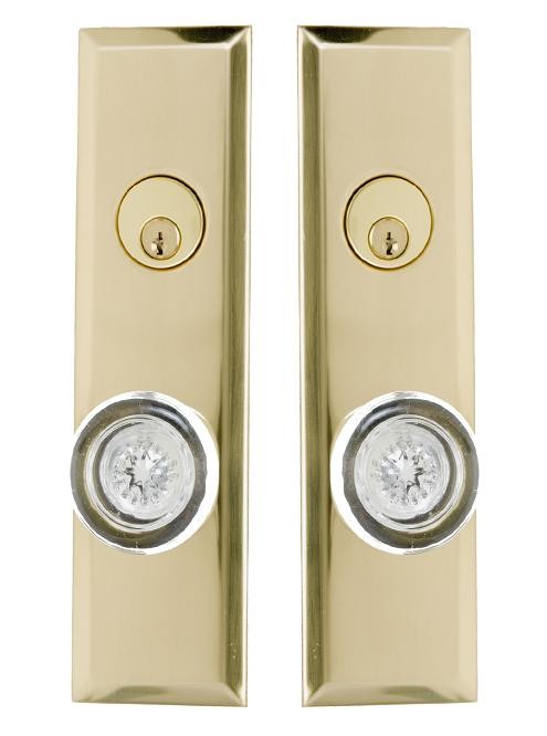 Brass Accents Quaker Handleset D07-K540