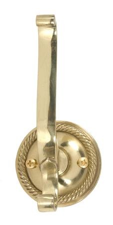 Brass Accents Rope Coat & Hat Hook J06-J0180