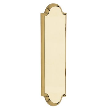 Baldwin Arched Push Plate in 4 Sizes - 2262