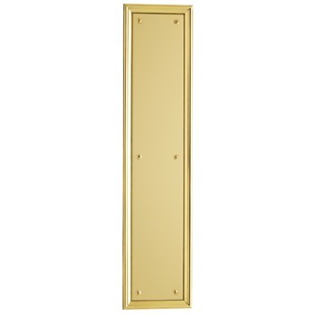 Baldwin Nashville Push Plate - 2280