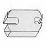 Baldwin Door Stop Riser 1/2" - 4207