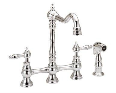 Belle Foret Bridge Kitchen Faucet w/Spray - N110 01