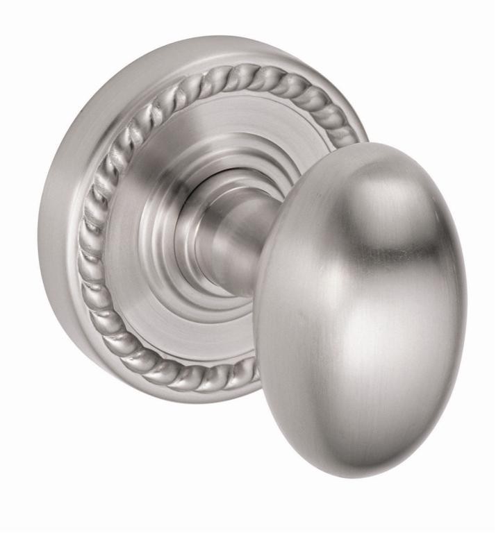 Fusion Wellington Egg Knob w/Rope Rose