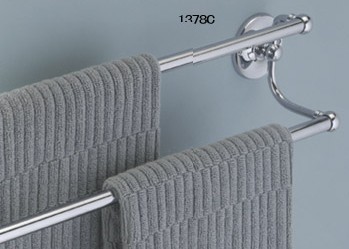 Gatco 1378 Designer - 24" Double Towel Bar.