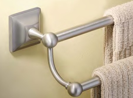 Gatco Meridian 24" Double Towel Holder - 4284