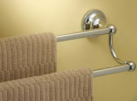 Gatco 4324 Tiara - 24" Double Towel Bar