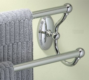 Gatco Cameo Collection - 24" Double Towel Bar