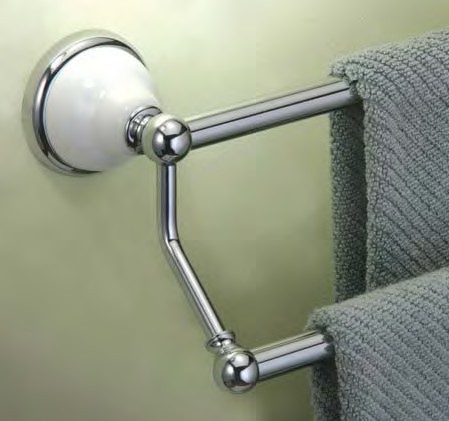 Gatco 5286 Franciscan - 24" Double Towel Bar