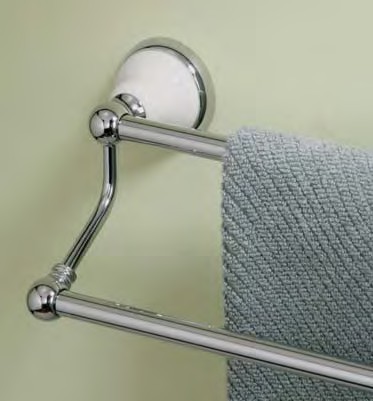 Gatco 5686Petite - 24" Double Towel Bar