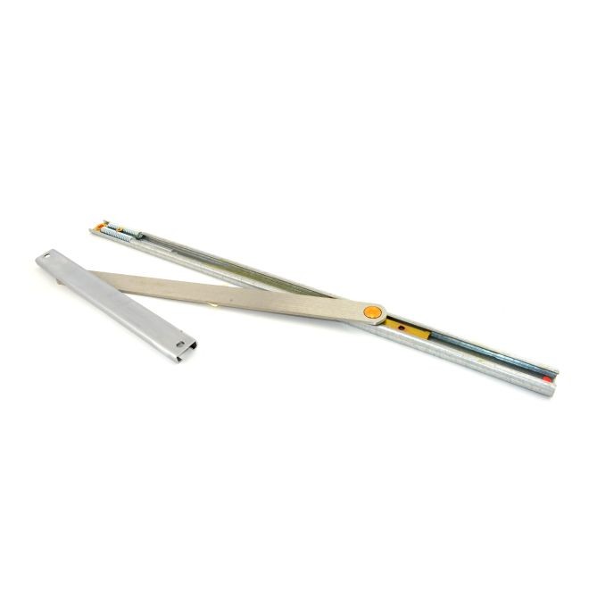 Glynn-Johnson 104S-ADJ-32D Heavy Duty Adjustable Surface Concealed Overhead Stop - Satin Stainless Steel