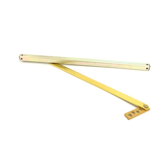 Glynn-Johnson 413S-3 Medium Duty Size 3 Concealed Overhead Stop - Bright Brass