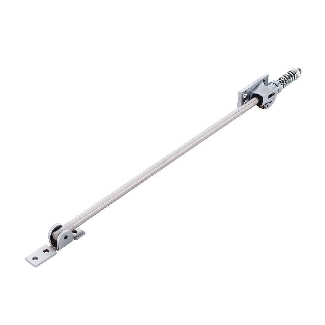 Glynn-Johnson 702H-SP28 Heavy Duty Size 2 Hold Open Surface Overhead Door Holder - Aluminum