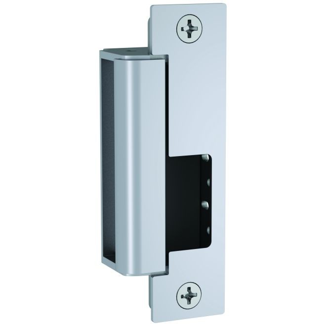HES 1500629DLM 12 / 24 Volt DC Electric Strike Body with Dual Lock Monitor - Bright Stainless Steel