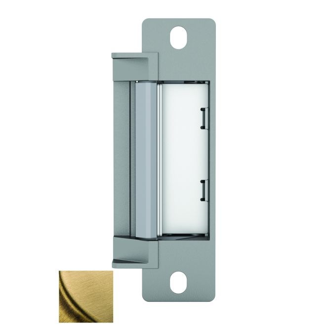 HES 4500C606 Heavy Duty Electric Strike - Satin Brass