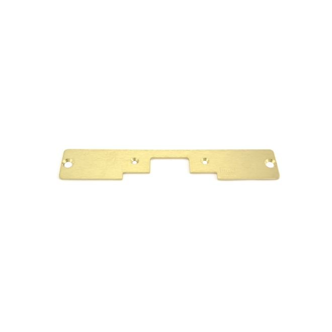 HES 502606 502 Faceplate for 5000 Strike - Satin Brass