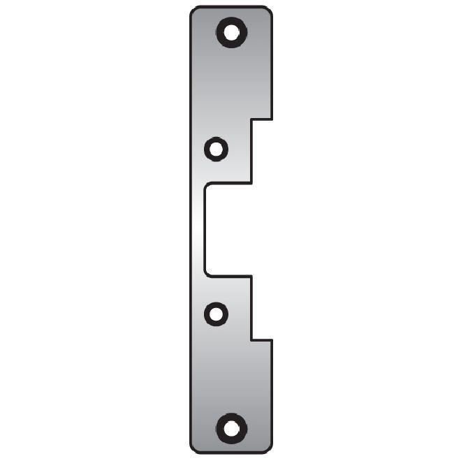 HES 503630 503 Faceplate for 5000 Strike - Satin Stainless Steel