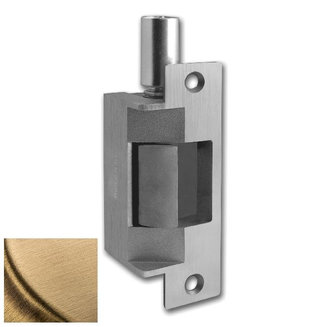 HES 71212D606 12VDC Electric Strike - Satin Brass