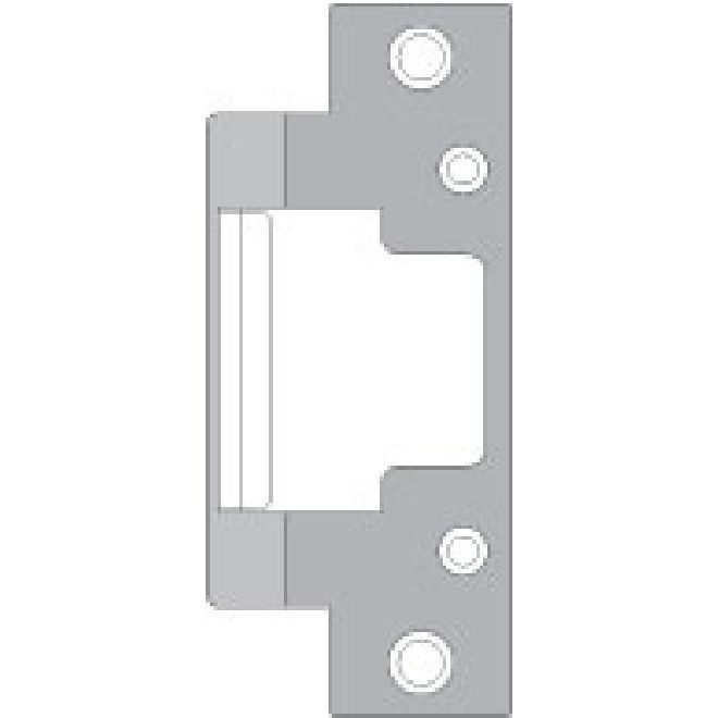 HES 801E630 Faceplate for 8000 Strike - Satin Stainless Steel