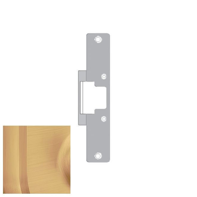 HES 802612 Faceplate for 8000 Strike - Satin Bronze
