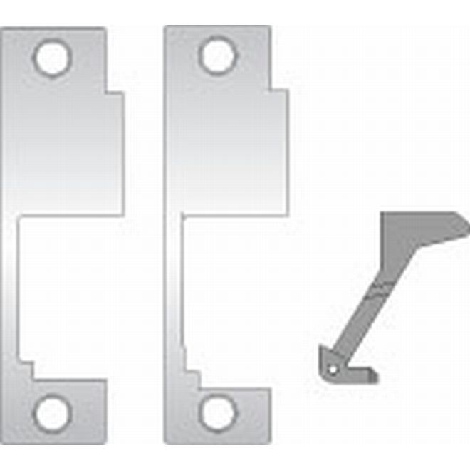 HES 851M629 Faceplate for 8500 Sargent - Bright Stainless Steel