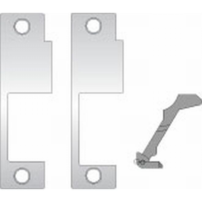 HES 852K630 Faceplate for 8500 Corbin Russwin - Satin Stainless Steel