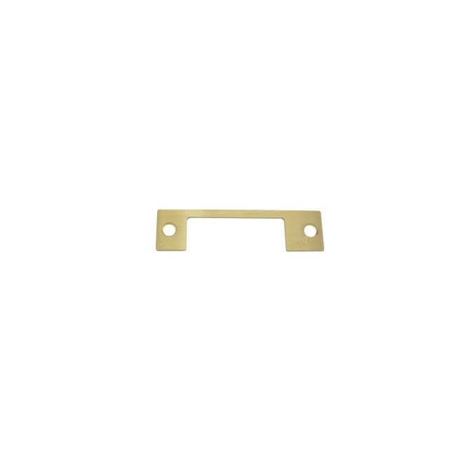 HES HM606 HM Faceplate for 1006 Strike - Satin Brass