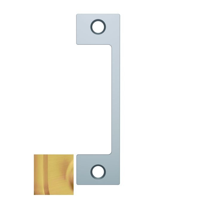 HES HM612 HM Faceplate for 1006 Strike - Satin Bronze