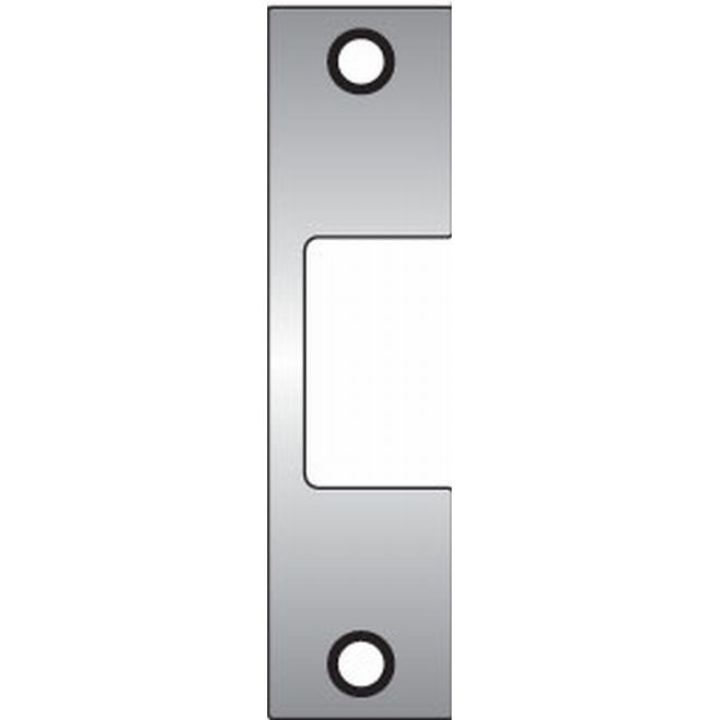 HES J630 J Faceplate for 1006 Strike - Satin Stainless Steel