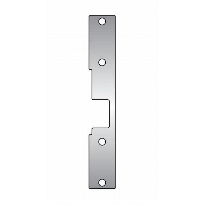 HES K2629 K2 Faceplate for 1006 Strike - Bright Stainless Steel
