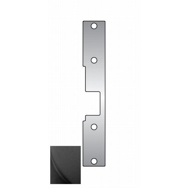 HES KM2BLK KM2 Faceplate for 1006 Strike - Black