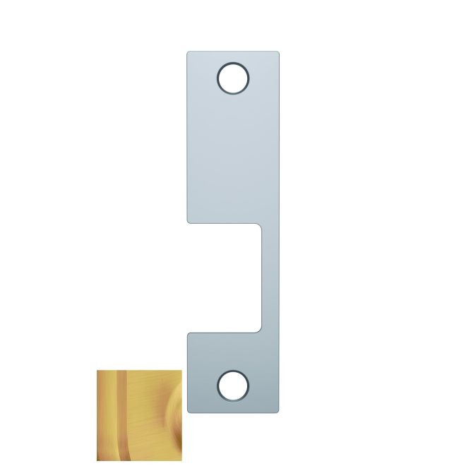 HES KM612 KM Faceplate for 1006 Strike - Satin Bronze