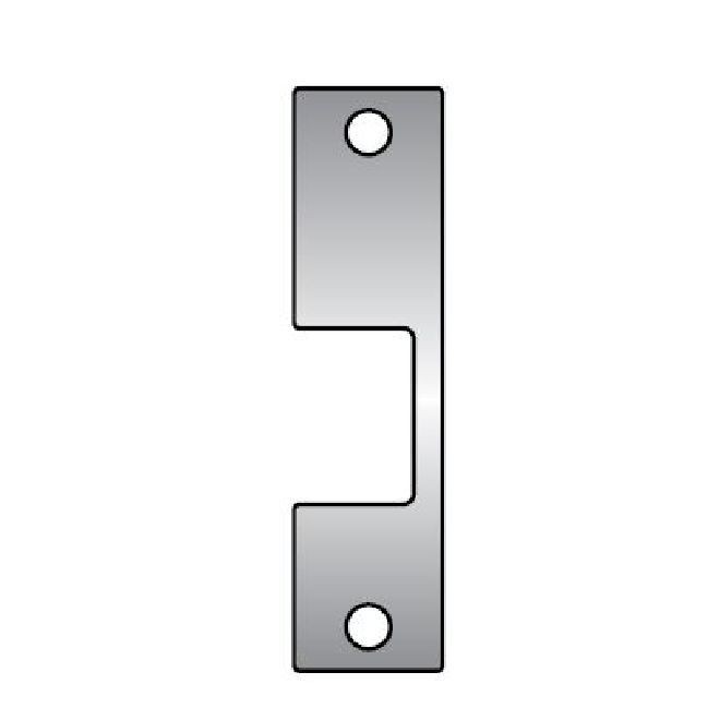HES Z629 Z Faceplate for 1006 Strike - Bright Stainless Steel