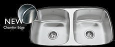 Kindred Crown 33" Double Bowl Sink