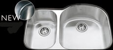 Kindred Crown 32" Combination Bowl Sink - Left