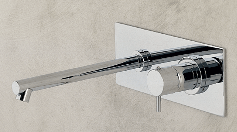 Lacava Minimal Wall Mounted Single Lever Faucet