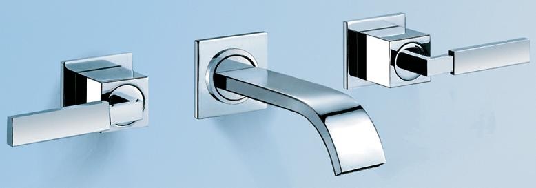 Lacava Kubista Lavatory Faucet w/Lever Handles - 1424