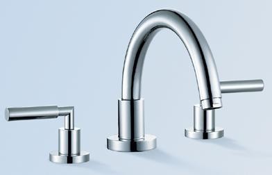 Lacava Cingo Tub Filler w/Two Lever Handles - 1593