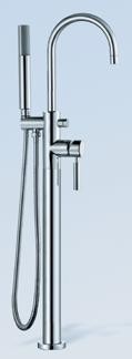 Lacava Cingo Tub Filler w/Hand-held Shower - 1595