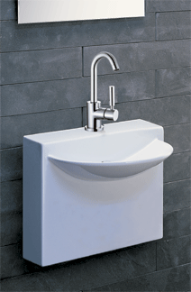 Lacava Block 17 3/4" Wall-mount Washbasin 4500S