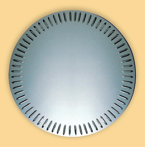 Lacava Mirror 27 1/2" Engraved Round Mirror - 6577