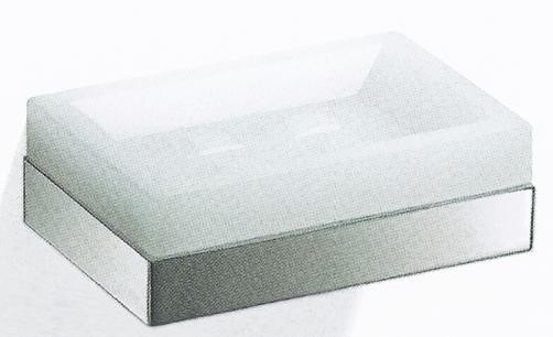 Lacava Flash Satin Glass Soap Holder - L205