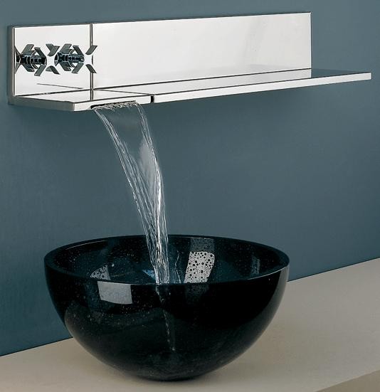 Lacava Waterblade 7 1/2"D Lavatory Faucet - W1013H1